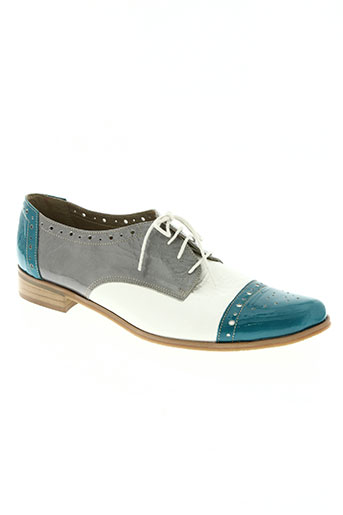 un tour en ville chaussures femme de couleur bleu