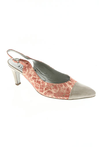 un tour en ville chaussures femme de couleur orange