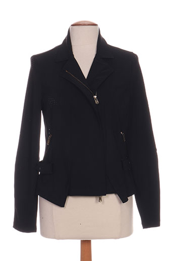 3322 vestes femme de couleur noir