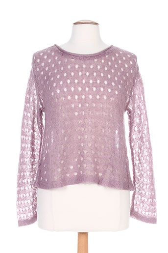 g!oze pulls femme de couleur violet