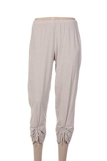 g!oze pantacourts femme de couleur beige