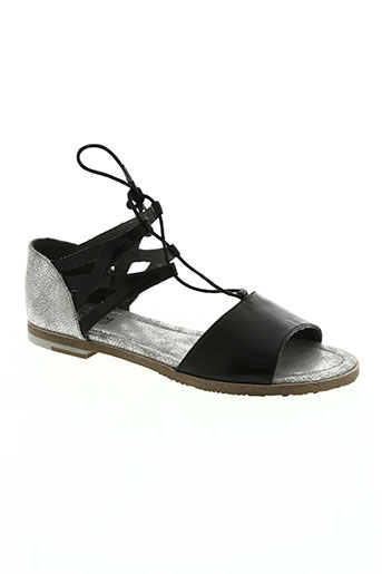 regarde le ciel chaussures femme de couleur noir