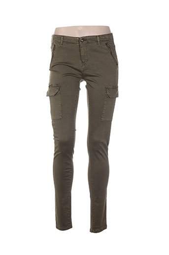 only pantalons femme de couleur vert