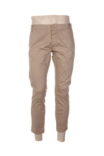 kiliwatch pantalons homme de couleur beige