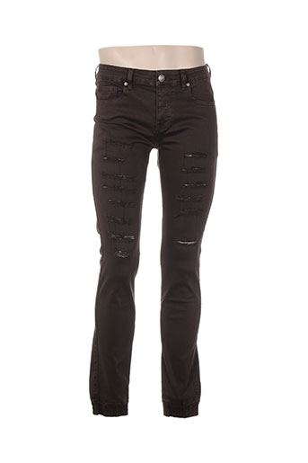 sixth june jeans homme de couleur marron