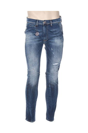 imperial jeans homme de couleur bleu