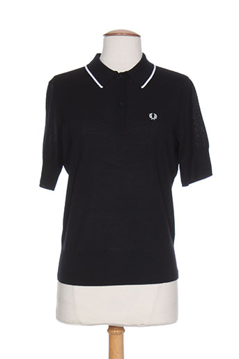 fred perry t-shirts femme de couleur bleu