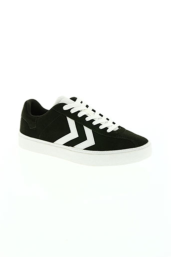 hummel chaussures femme de couleur vert