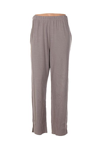 one o one pantalons femme de couleur gris
