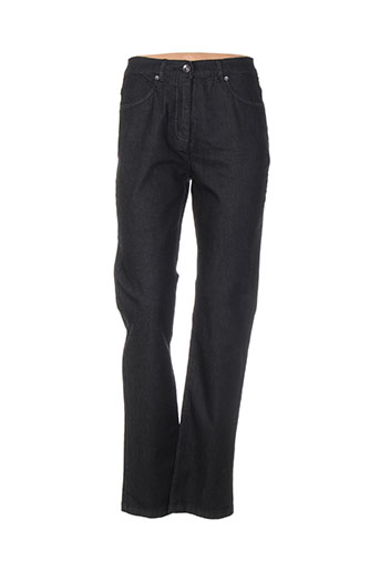 brandtex pantalons femme de couleur noir