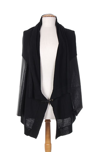 ananke gilets femme de couleur noir