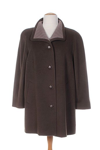 nonet manteaux femme de couleur marron