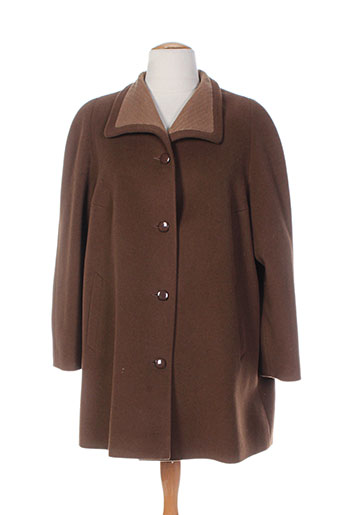 nonet manteaux femme de couleur marron