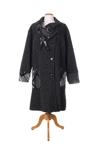 one o one manteaux femme de couleur gris