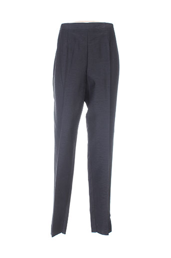 bleu de chine pantalons femme de couleur noir