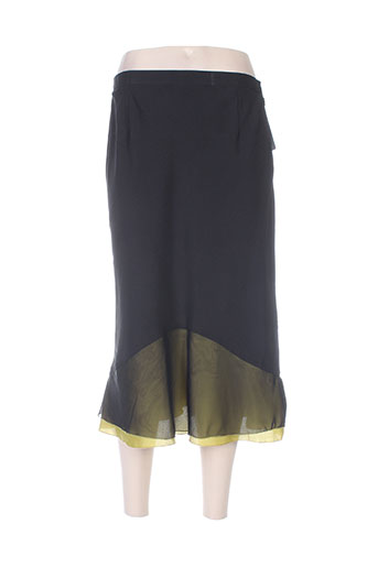 bleu de chine jupes femme de couleur noir