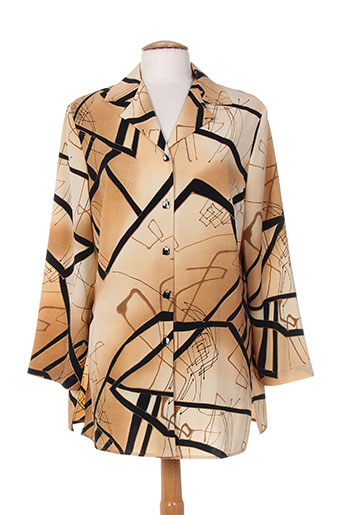 jean biolay chemises femme de couleur beige