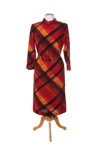 jean biolay robes femme de couleur rouge