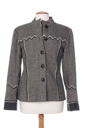 ishwar vestes femme de couleur gris