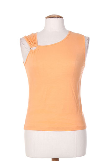 finette t-shirts femme de couleur orange
