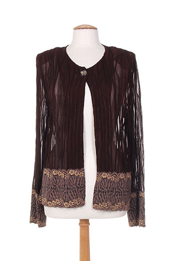 jean gabriel vestes femme de couleur marron
