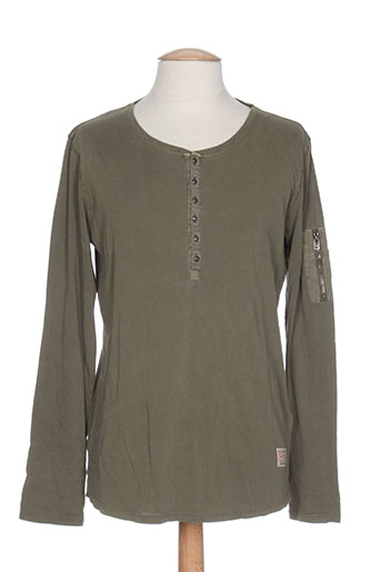 teddy smith t-shirts homme de couleur vert