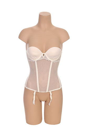 implicite lingerie femme de couleur jaune