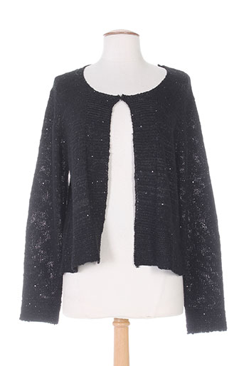 marble gilets femme de couleur noir