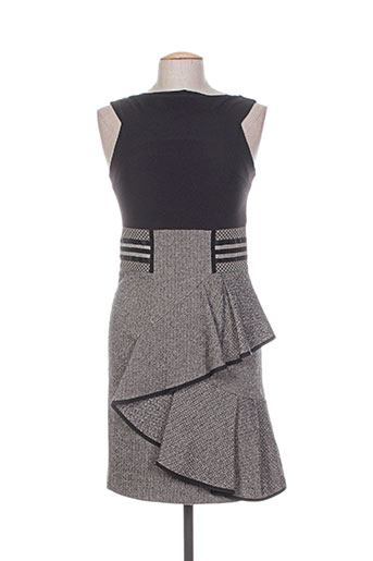 bleu blanc rouge robes femme de couleur gris