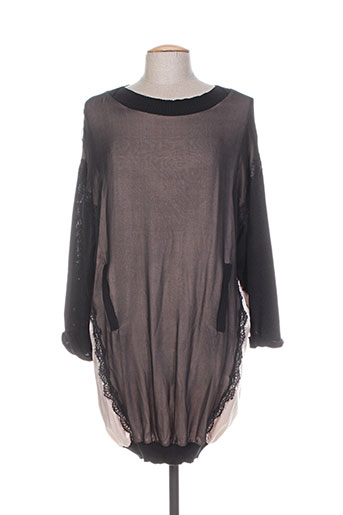 tricot chic robes femme de couleur noir