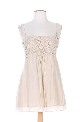 nana nucci tuniques femme de couleur beige