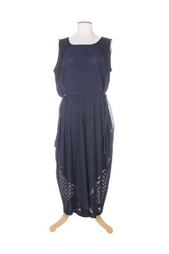tricot chic robes femme de couleur bleu