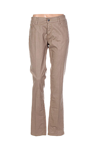 shams pantalons femme de couleur beige
