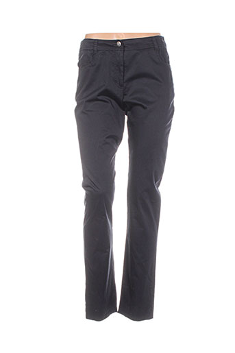 garella pantalons femme de couleur noir