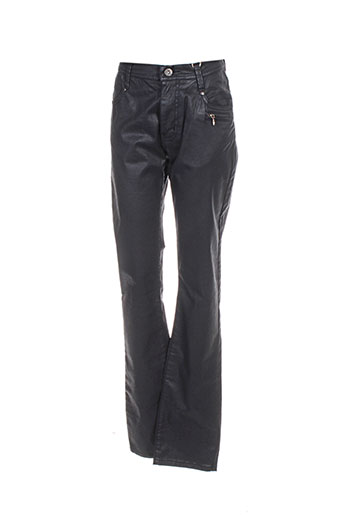 impaqt pantalons femme de couleur noir