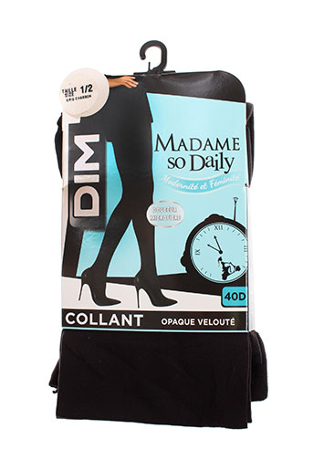 dim lingerie femme de couleur noir