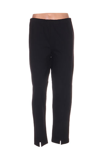 kakie pantalons femme de couleur noir