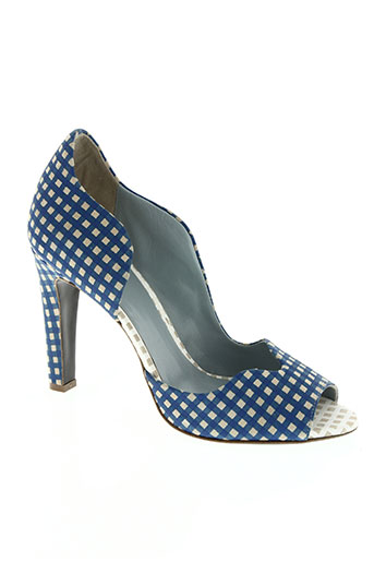 apologie chaussures femme de couleur bleu