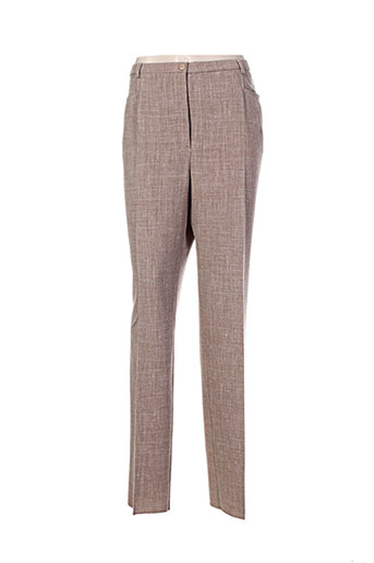 pauporté pantalons femme de couleur beige