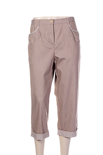 telmail pantacourts femme de couleur marron
