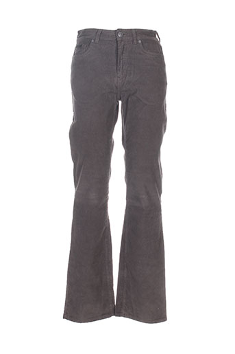trussardi jeans pantalons homme de couleur gris