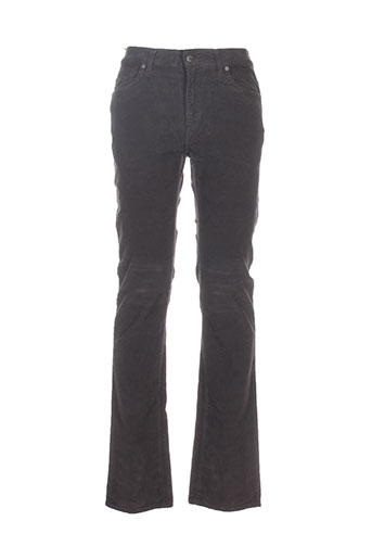 trussardi jeans pantalons homme de couleur gris
