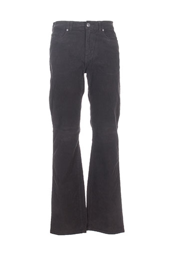 trussardi jeans pantalons homme de couleur marron