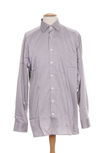 olymp chemises homme de couleur marron