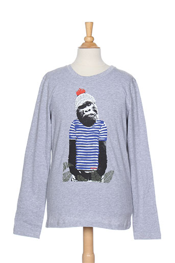 jean bourget t-shirts garçon de couleur gris