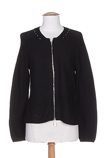 marble gilets femme de couleur noir