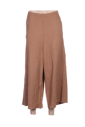 maria bellentani pantacourts femme de couleur marron