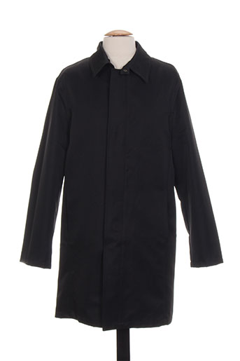 men's fashion manteaux homme de couleur noir