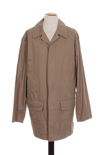 bush manteaux homme de couleur beige