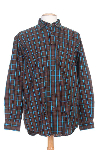 jupiter chemises homme de couleur marron